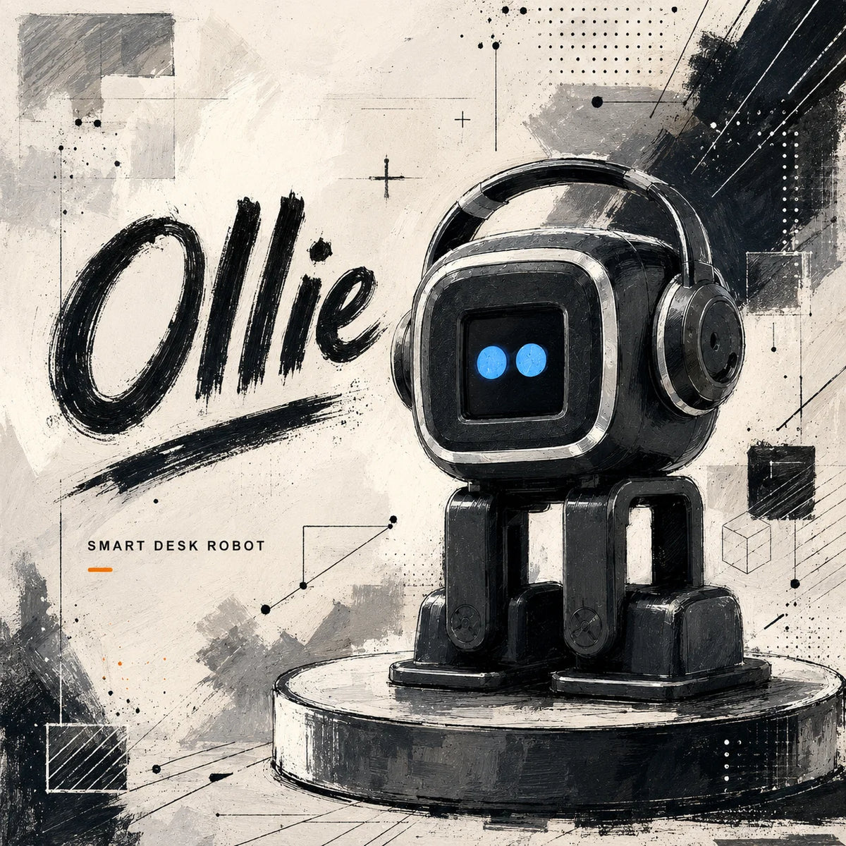 Ollie AI Desktop Robot — view 4