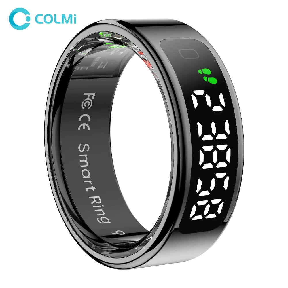 COLMI R12 Smart Ring with Touch Display — Health & Sleep Tracker
