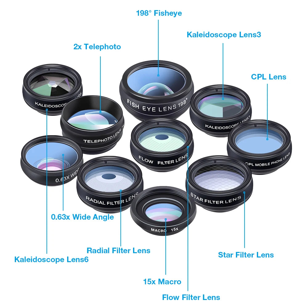 APEXEL 10-in-1 Lens Kit — view 3