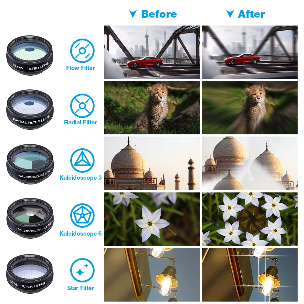 APEXEL 10-in-1 Lens Kit — view 5