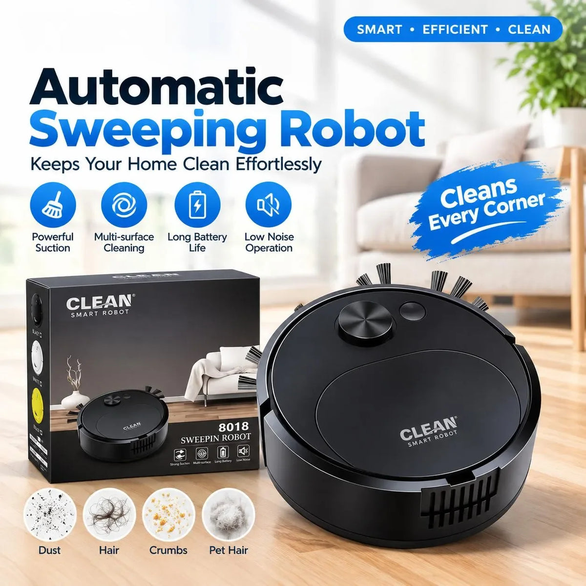 Mini 3-in-1 Robot Vacuum — view 2