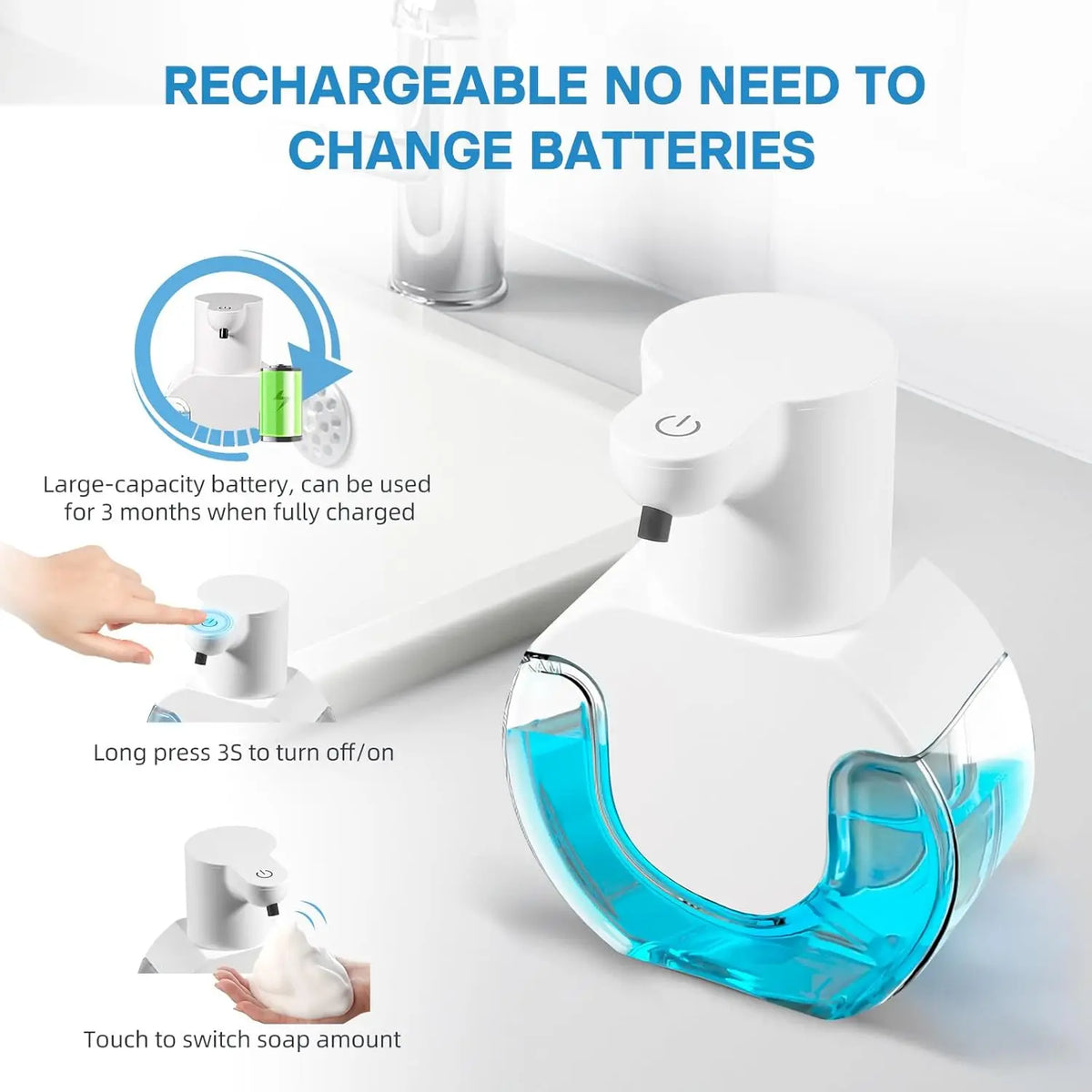 Touchless Automatic Soap Dispenser — view 5