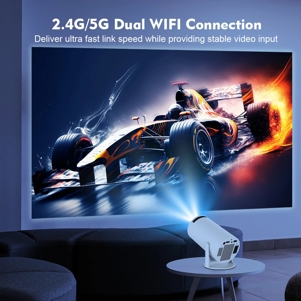 Magcubic HY300 Pro Mini Projector — view 3