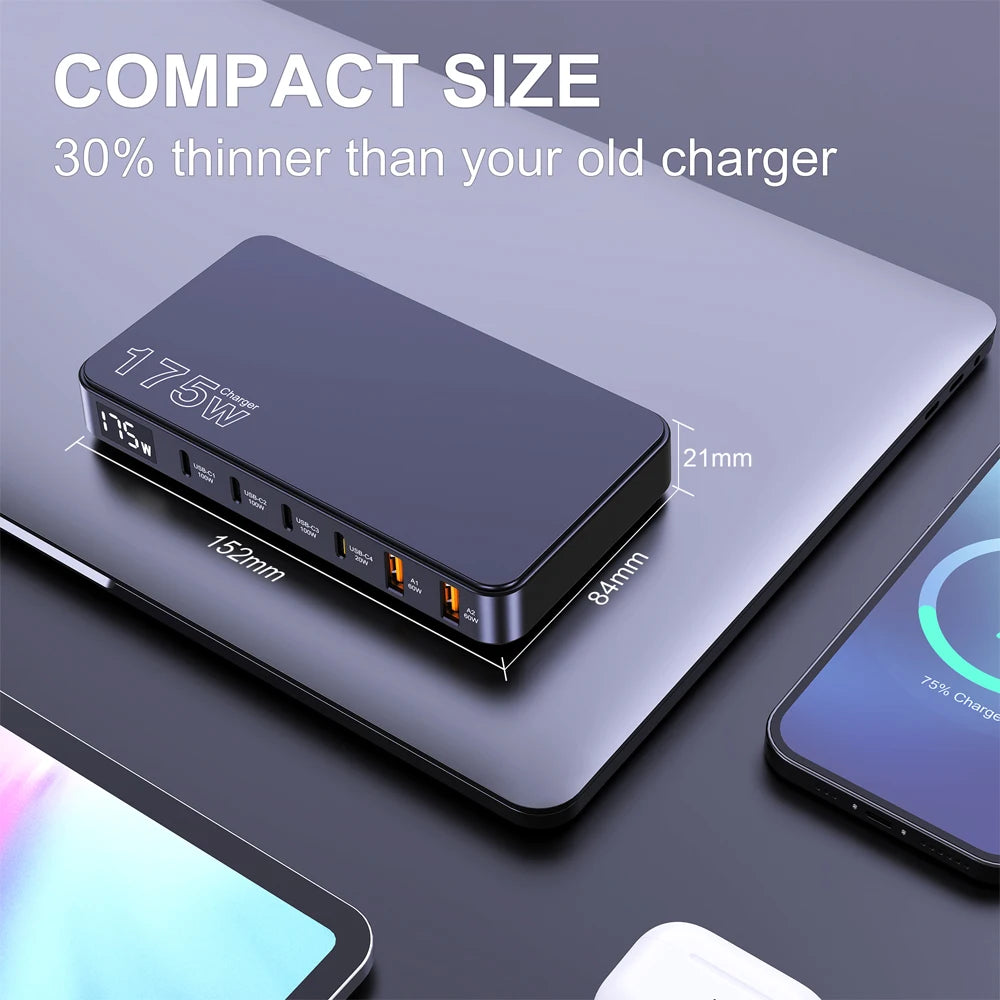 Ueetop 175W GaN Desktop Charger — view 6