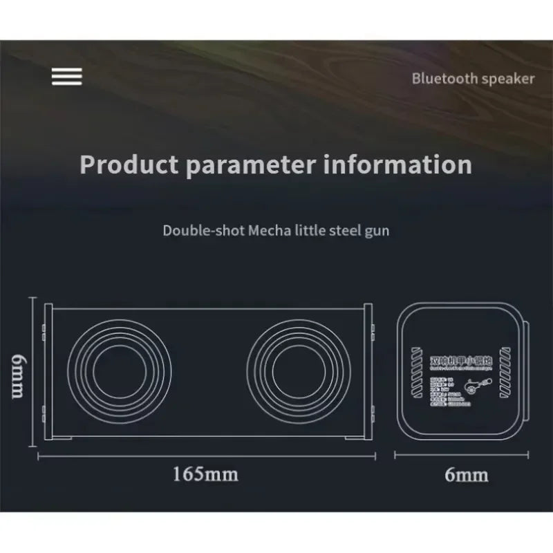 Transparent Mecha Bluetooth Speaker — view 6