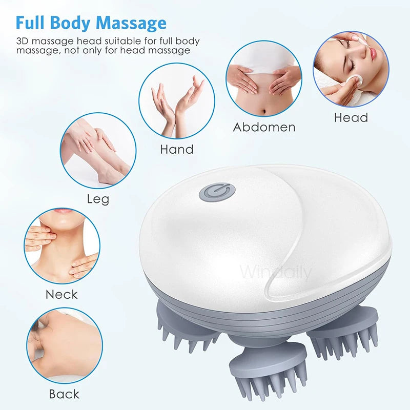 Waterproof Scalp Massager — view 3