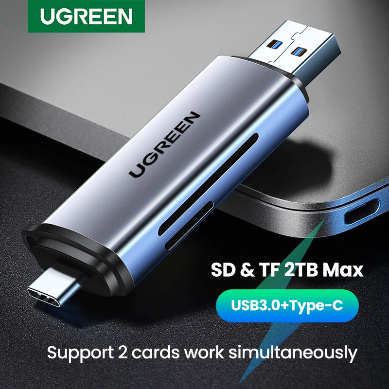 UGREEN card reader two slots
