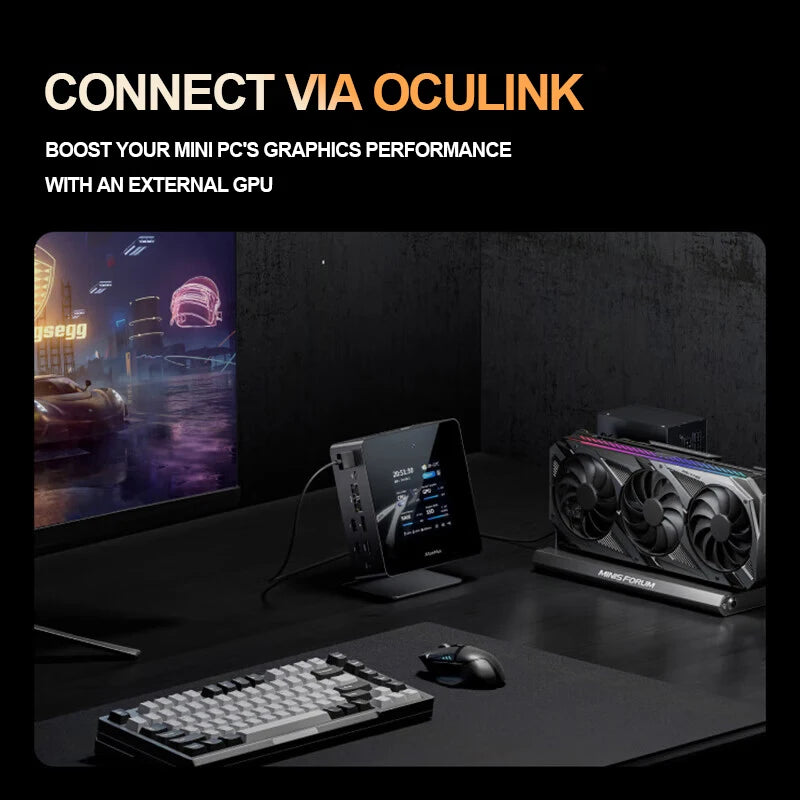 MINISFORUM DEG1 OCuLink eGPU Dock — view 4