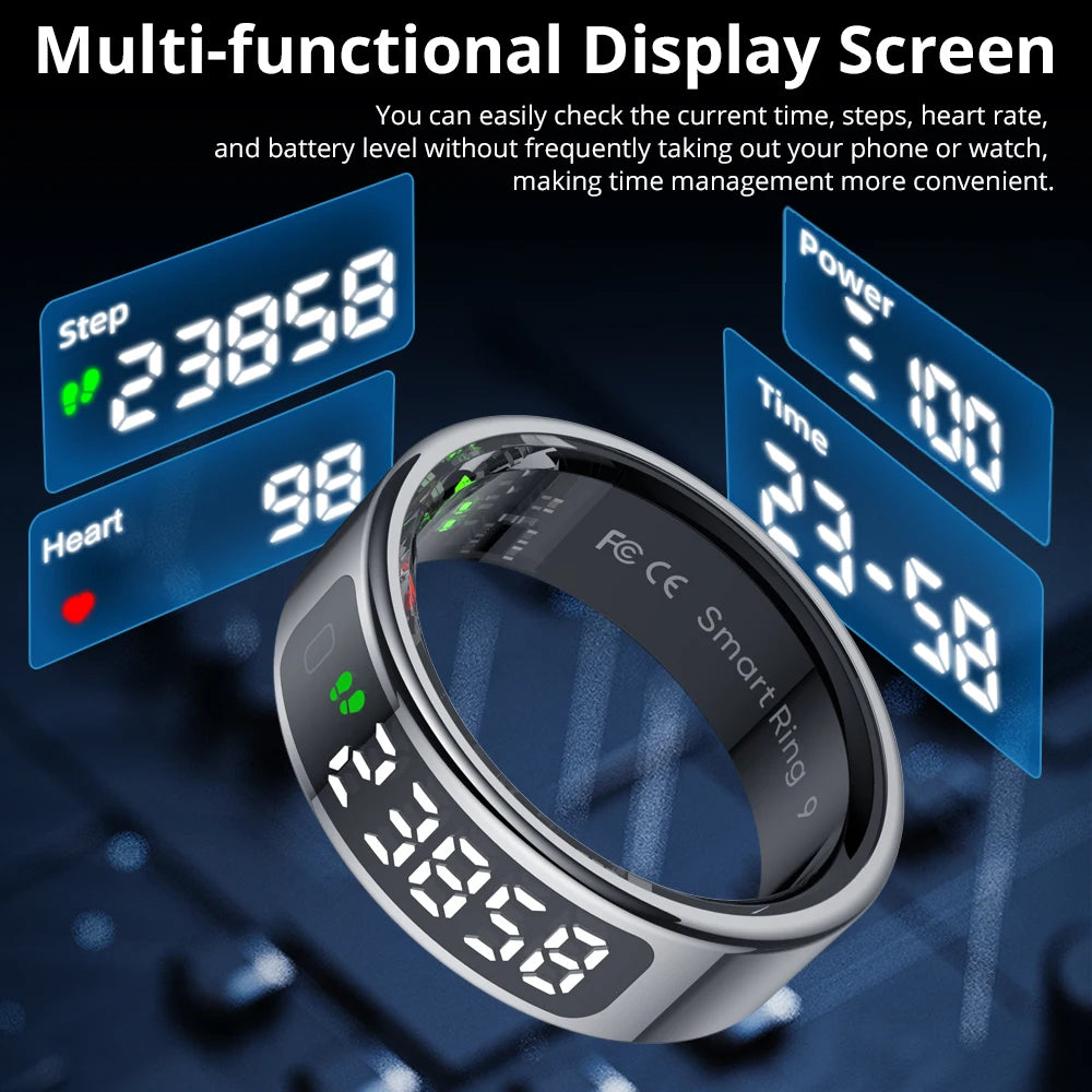 COLMI R12 Smart Ring with Touch Display — view 2