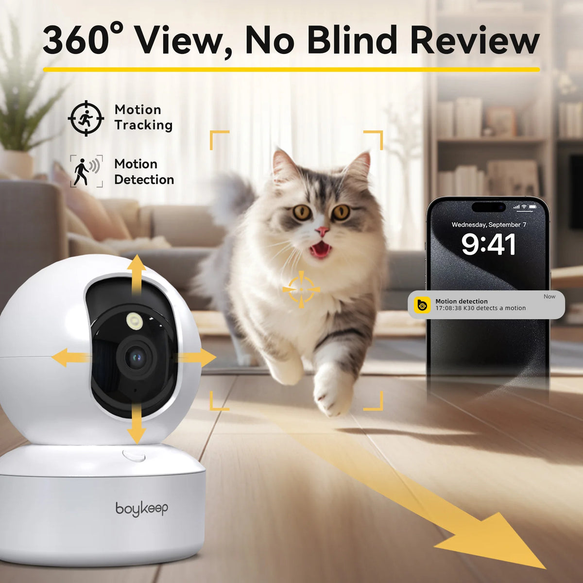 Boykeep K30 Pet Camera — view 4