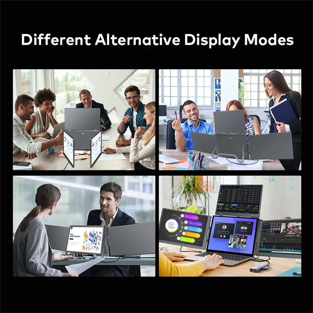 Triple-Screen Portable Monitor — view 4