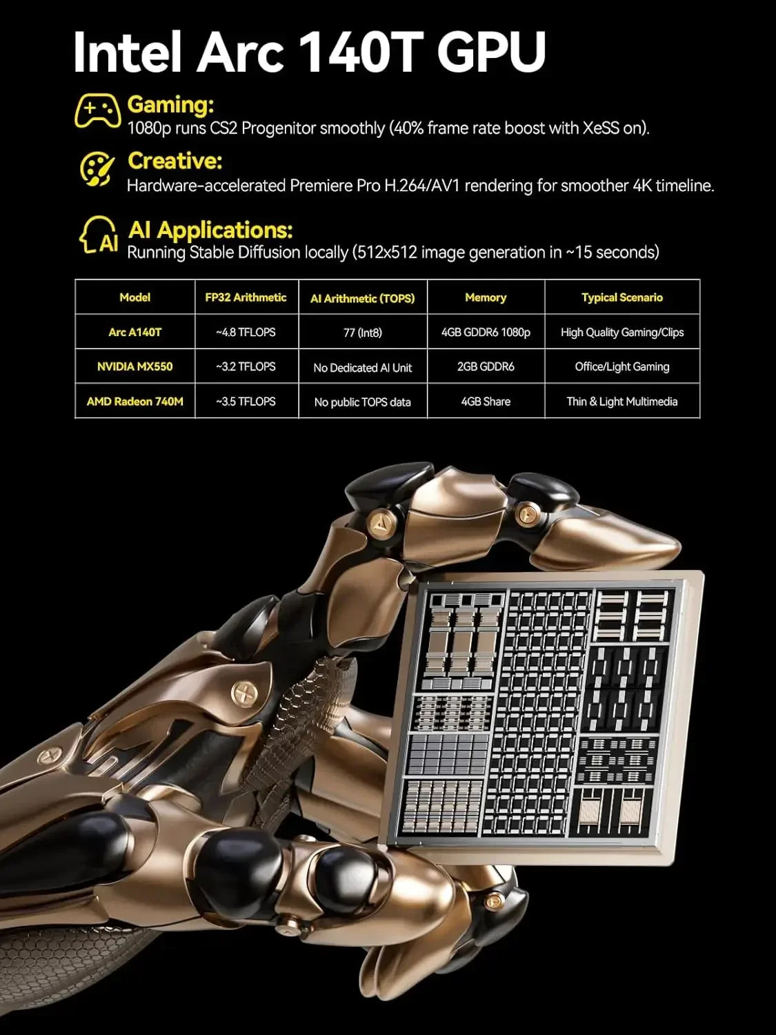 GMKtec EVO-T1 AI Mini PC — view 4