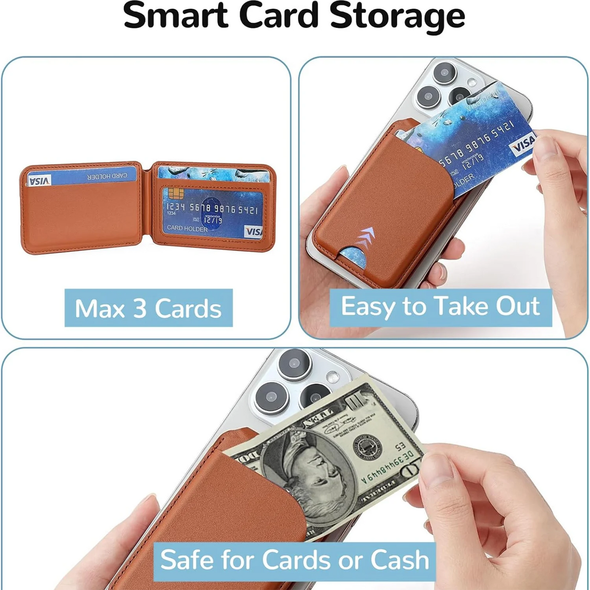 Magnetic Wallet Stand — view 2