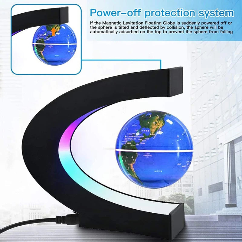 Levitating Globe Lamp — view 3