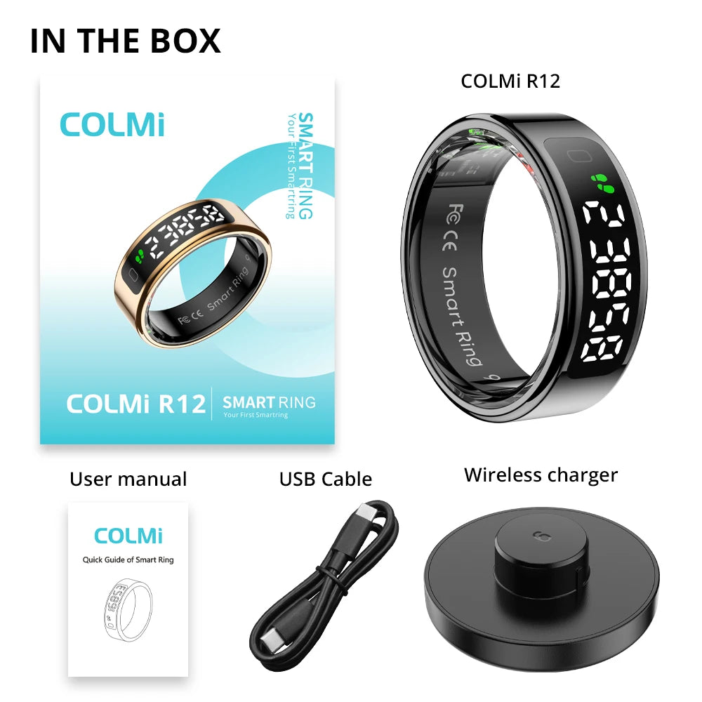 COLMI R12 Smart Ring with Touch Display — view 5