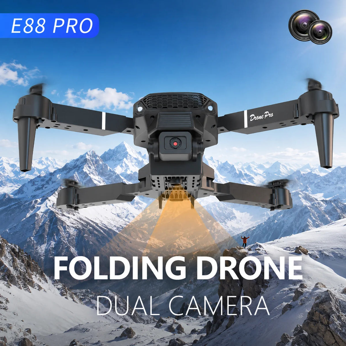 Foldable Brushless Mini Drone — view 3