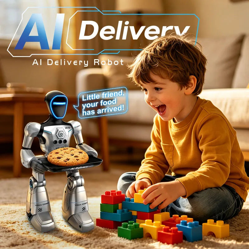 AI Gesture Delivery Robot — view 3
