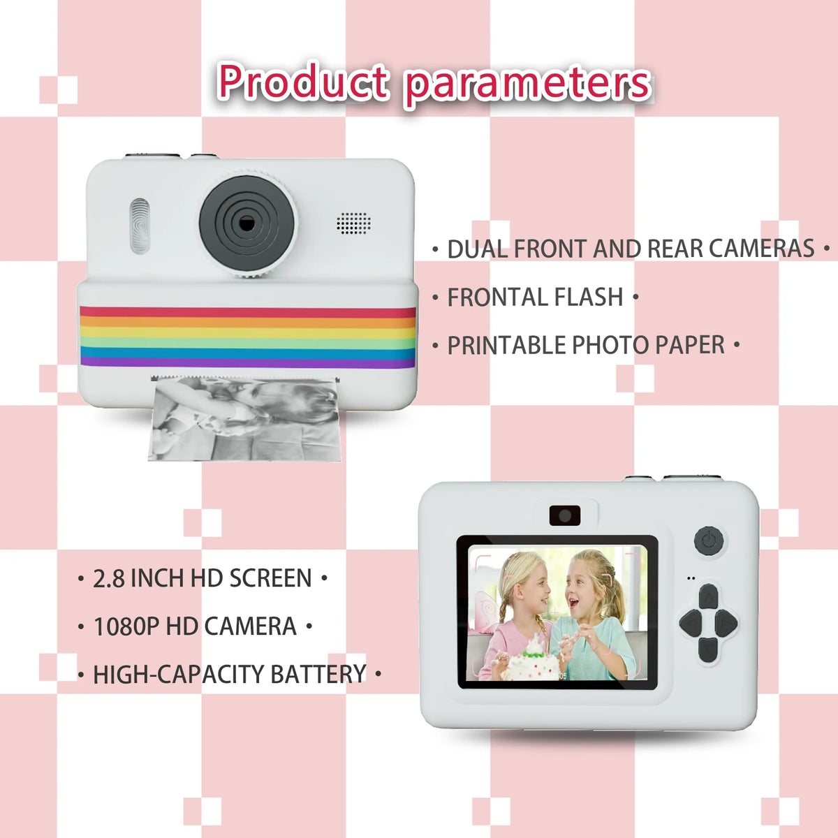 Kids Instant Print Camera — view 5