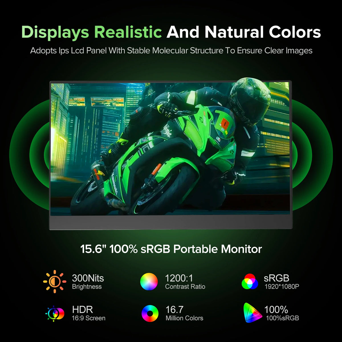 UPERFECT Portable Monitor — view 2