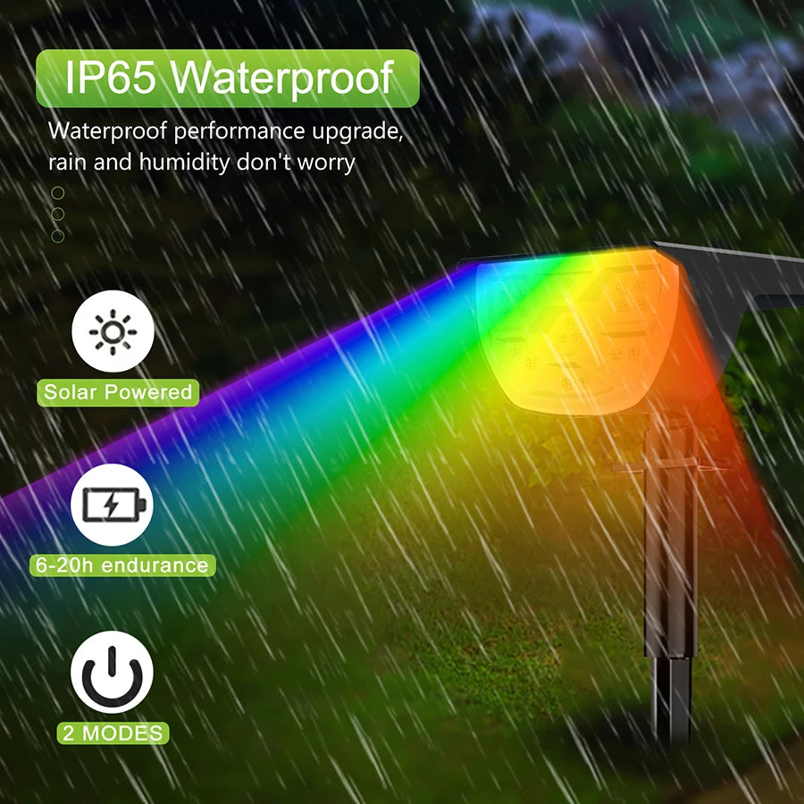 Solar LED Landscape Spotlight — view 5
