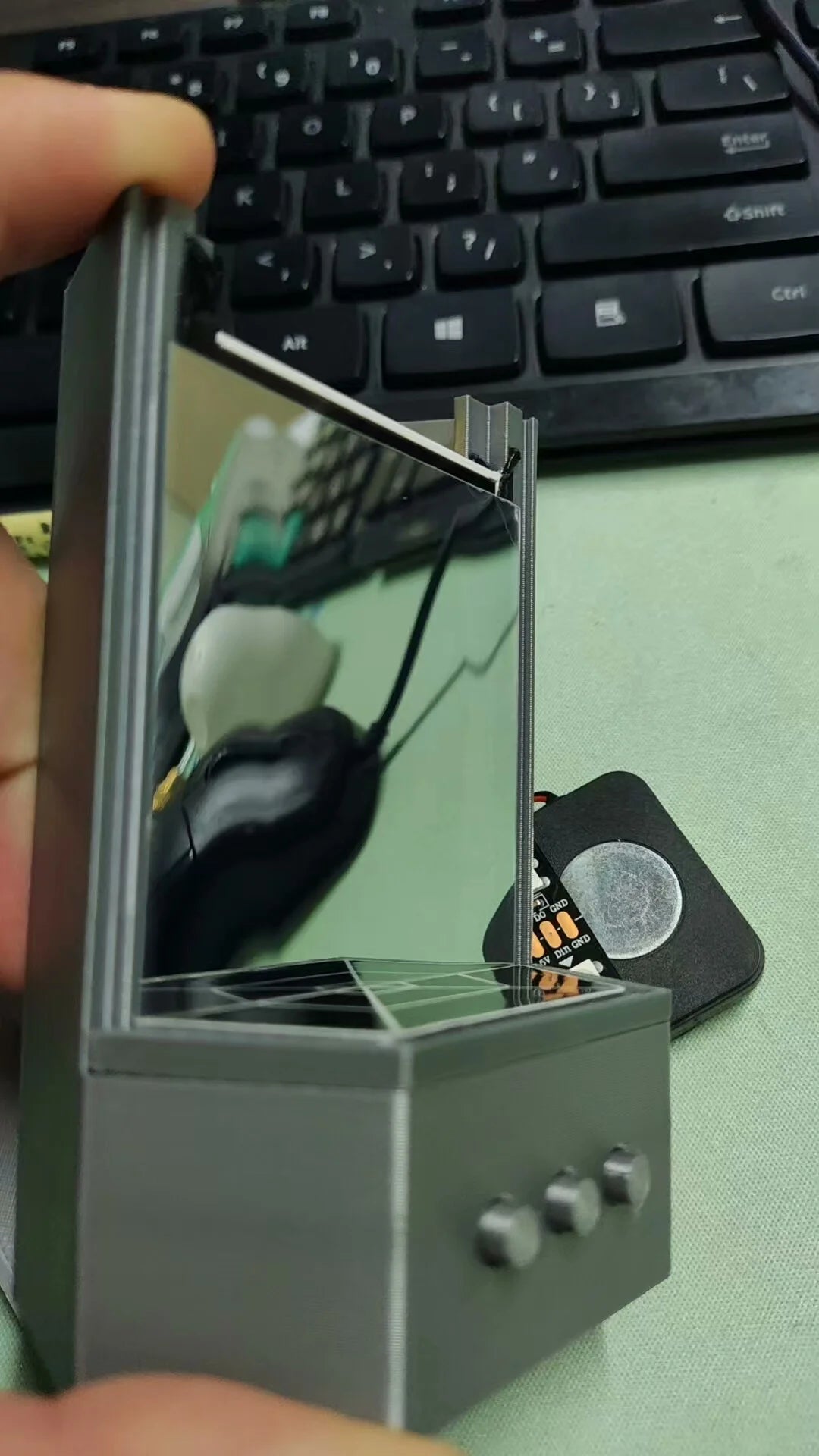 Holographic AI Companion Pod — view 4