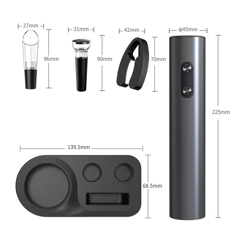 Electric Wine Opener Gift Set — view 5