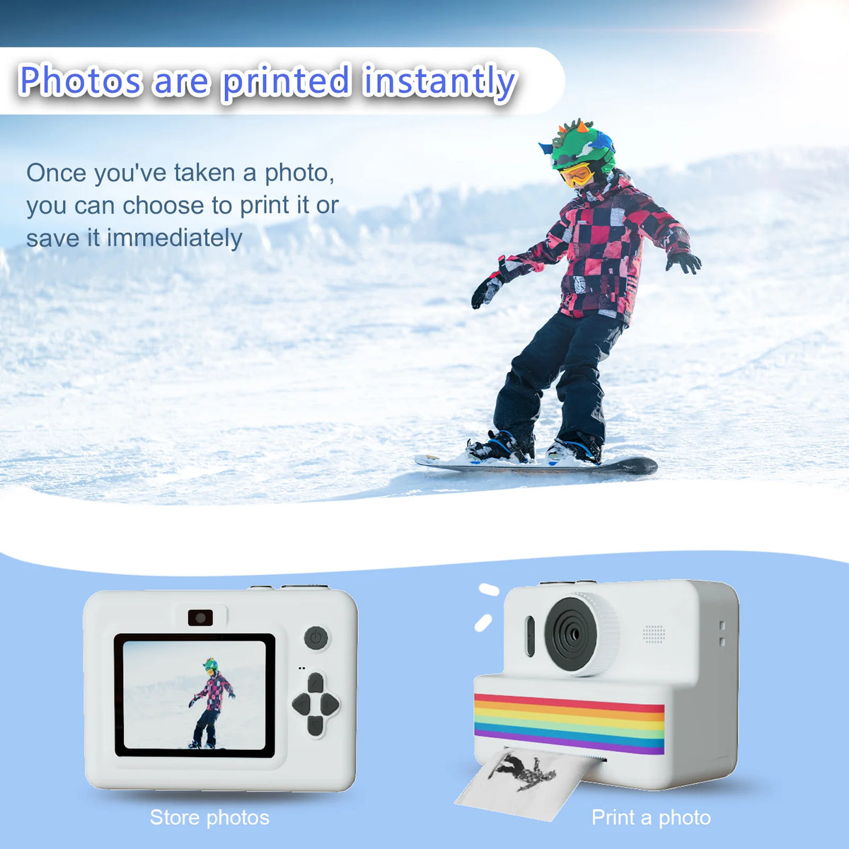 Kids Instant Print Camera — view 3