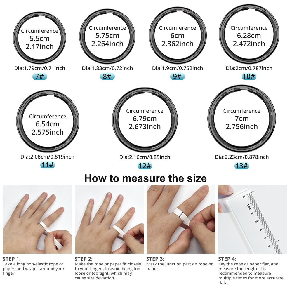 COLMI R12 Smart Ring with Touch Display — view 6
