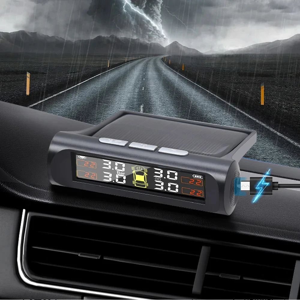 Solar Tire Pressure Monitoring System — view 2