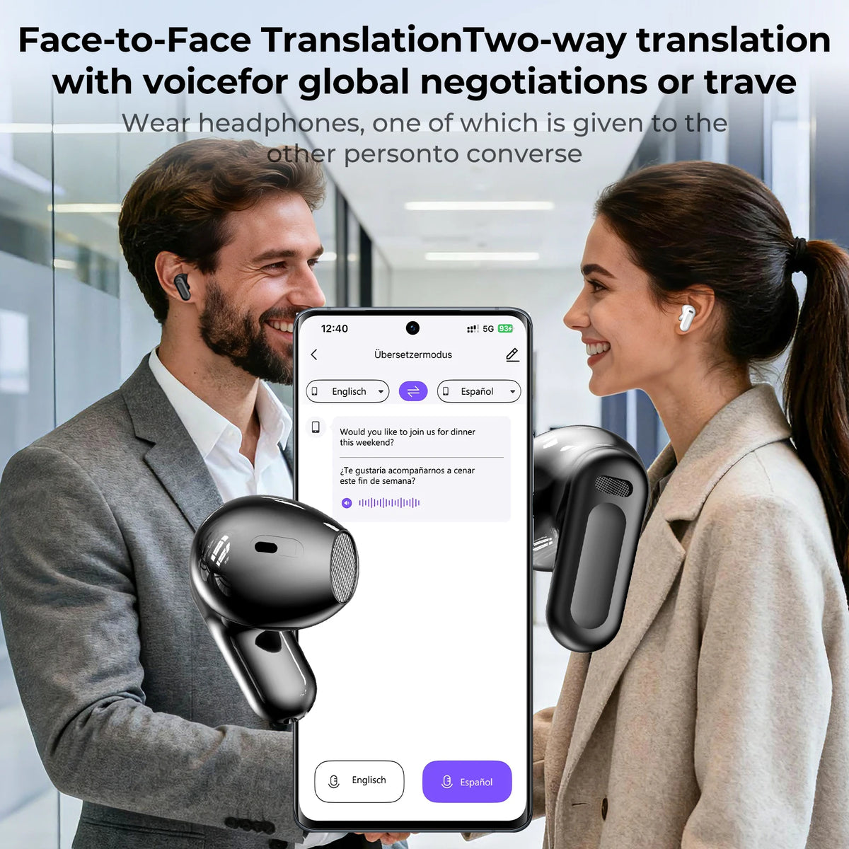 HTC NE20 AI Translation Earbuds — view 4