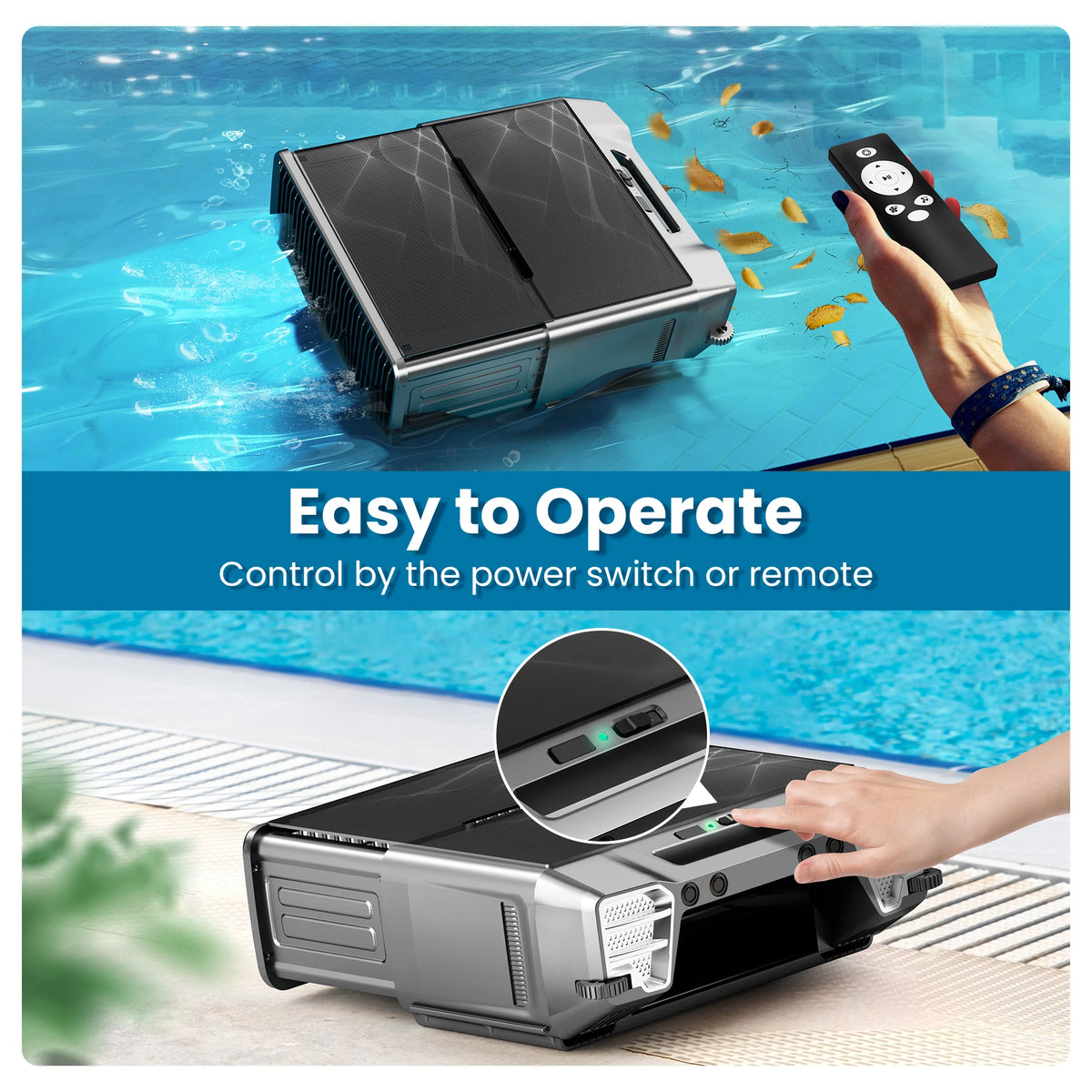 Solar Robotic Pool Skimmer — view 3