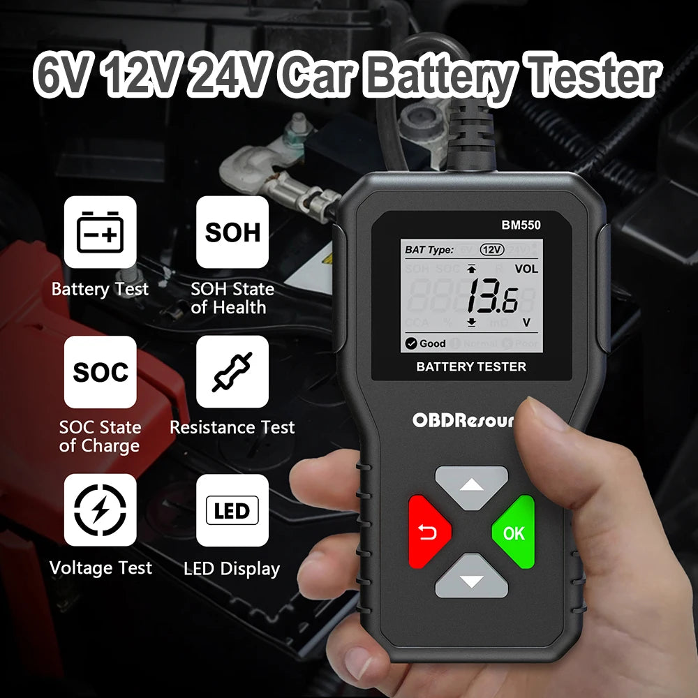 BM550 Battery Tester — view 2