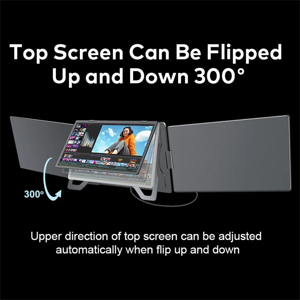 Triple-Screen Portable Monitor — view 3