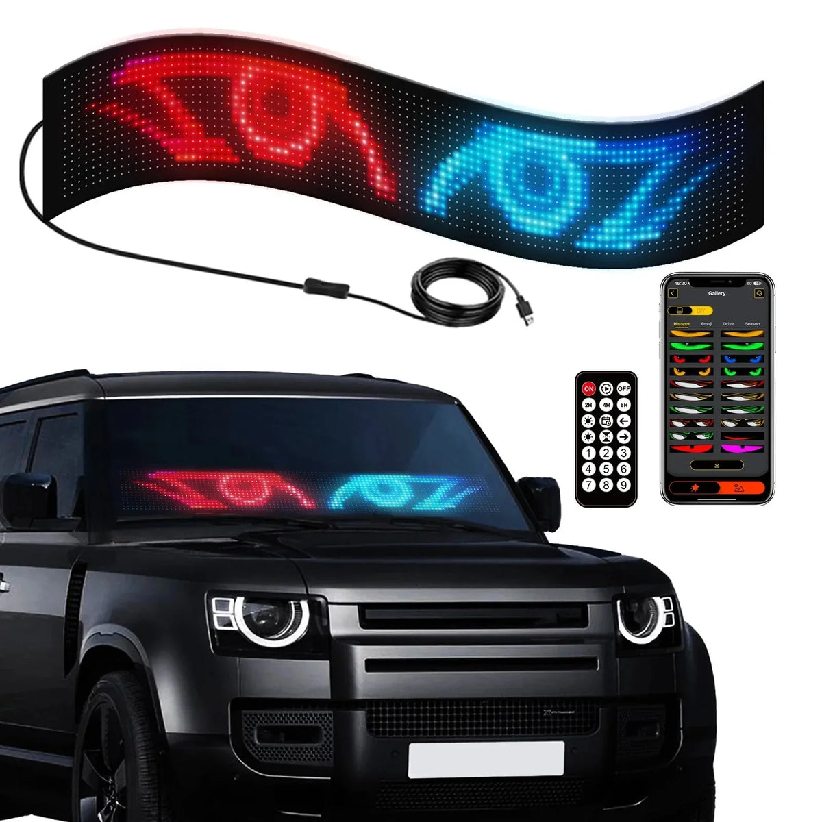 LED Pixel Sign — view 2