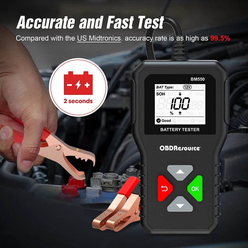 BM550 Battery Tester — view 3