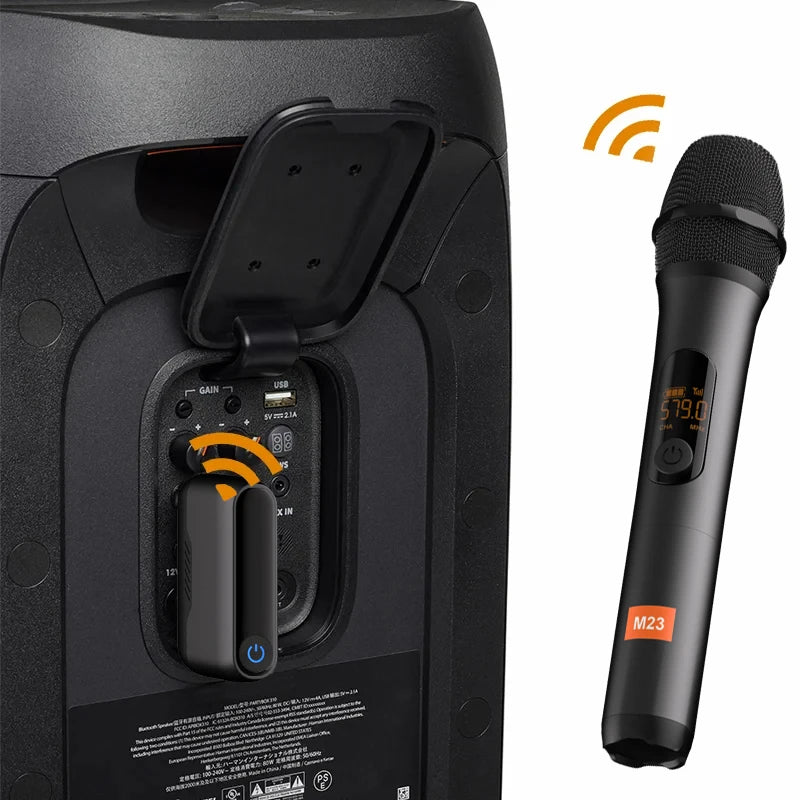 UHF Wireless Karaoke Mic Set — view 5