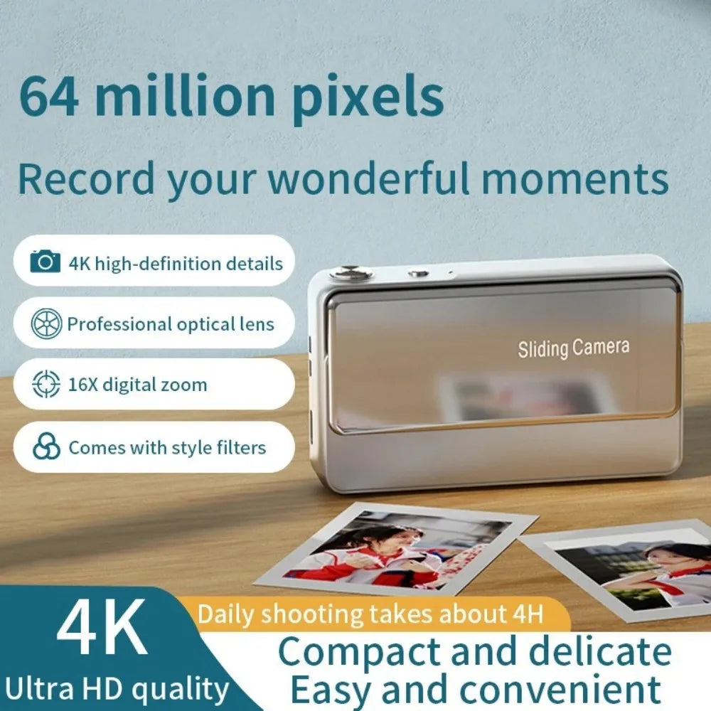4K Sliding Digital Camera — view 3