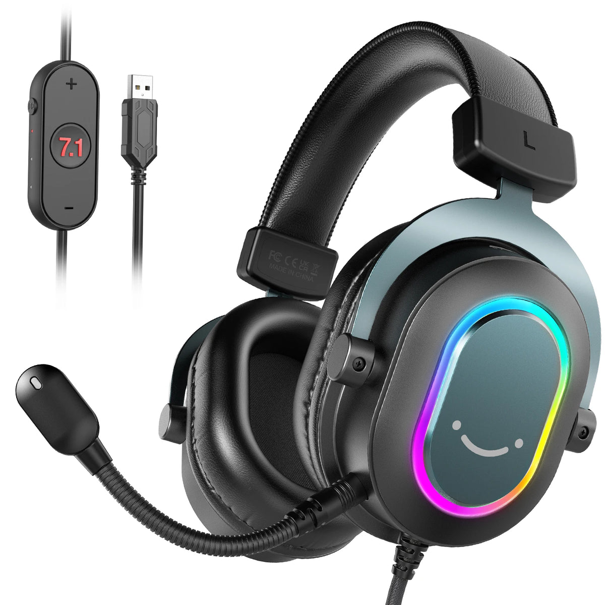 FIFINE RGB gaming headset