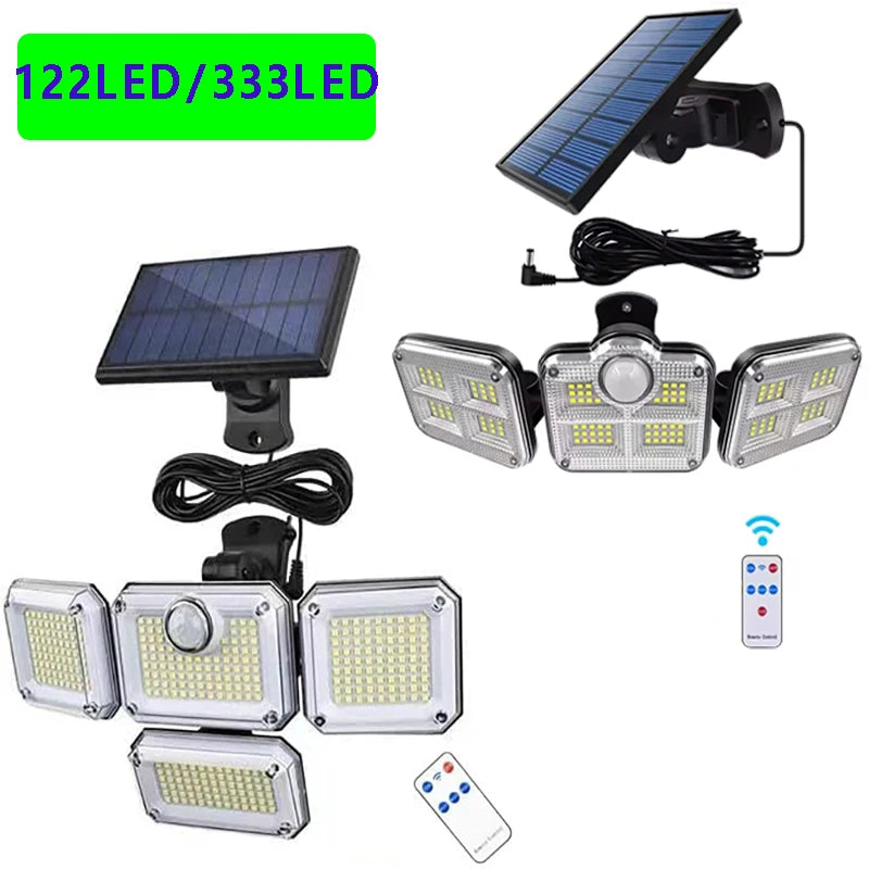 Solar Flood Light — view 2