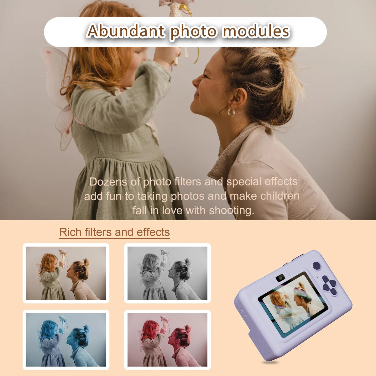 Kids Instant Print Camera — view 6