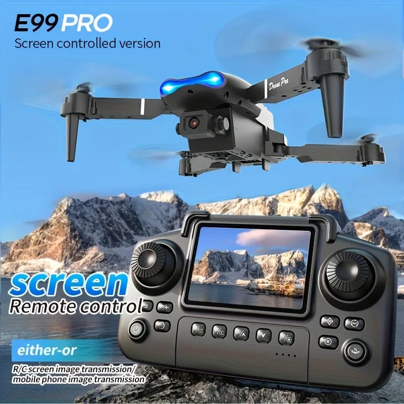 Screen Remote Foldable Drone — view 2