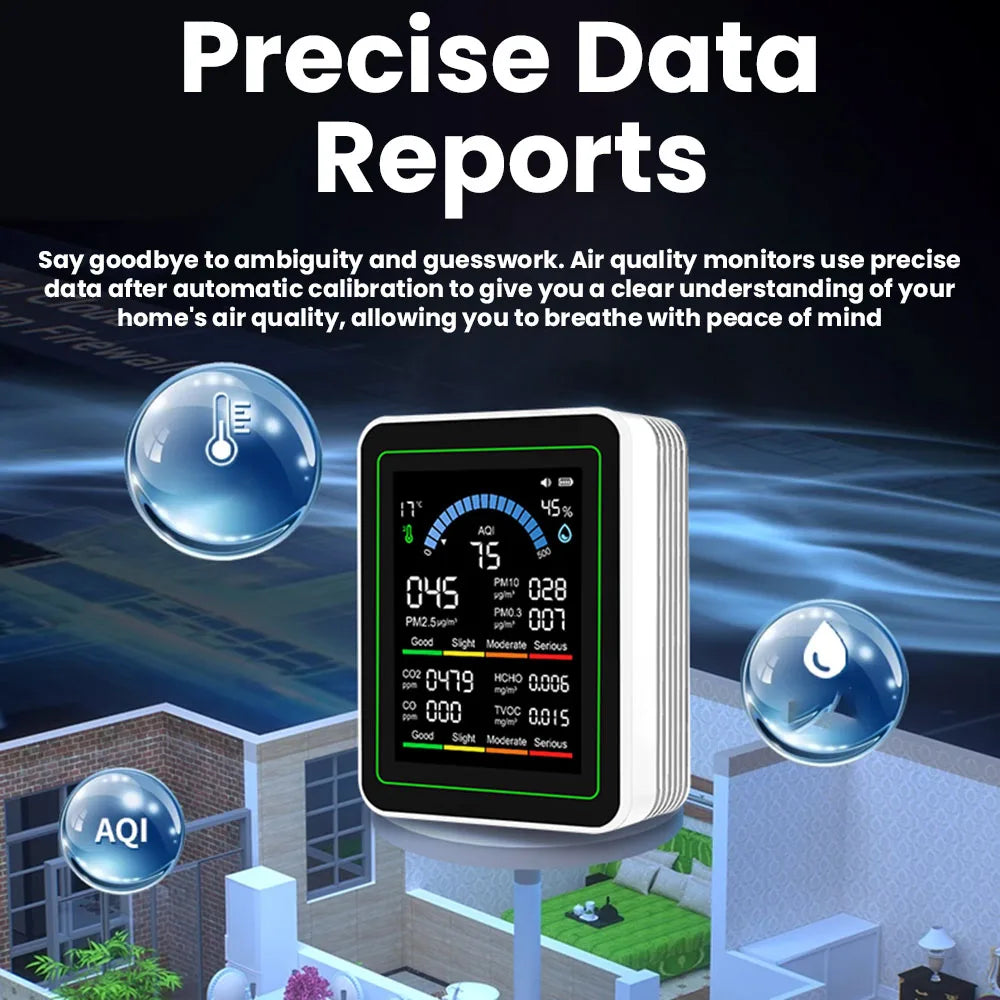 10-in-1 Air Quality Monitor — view 3