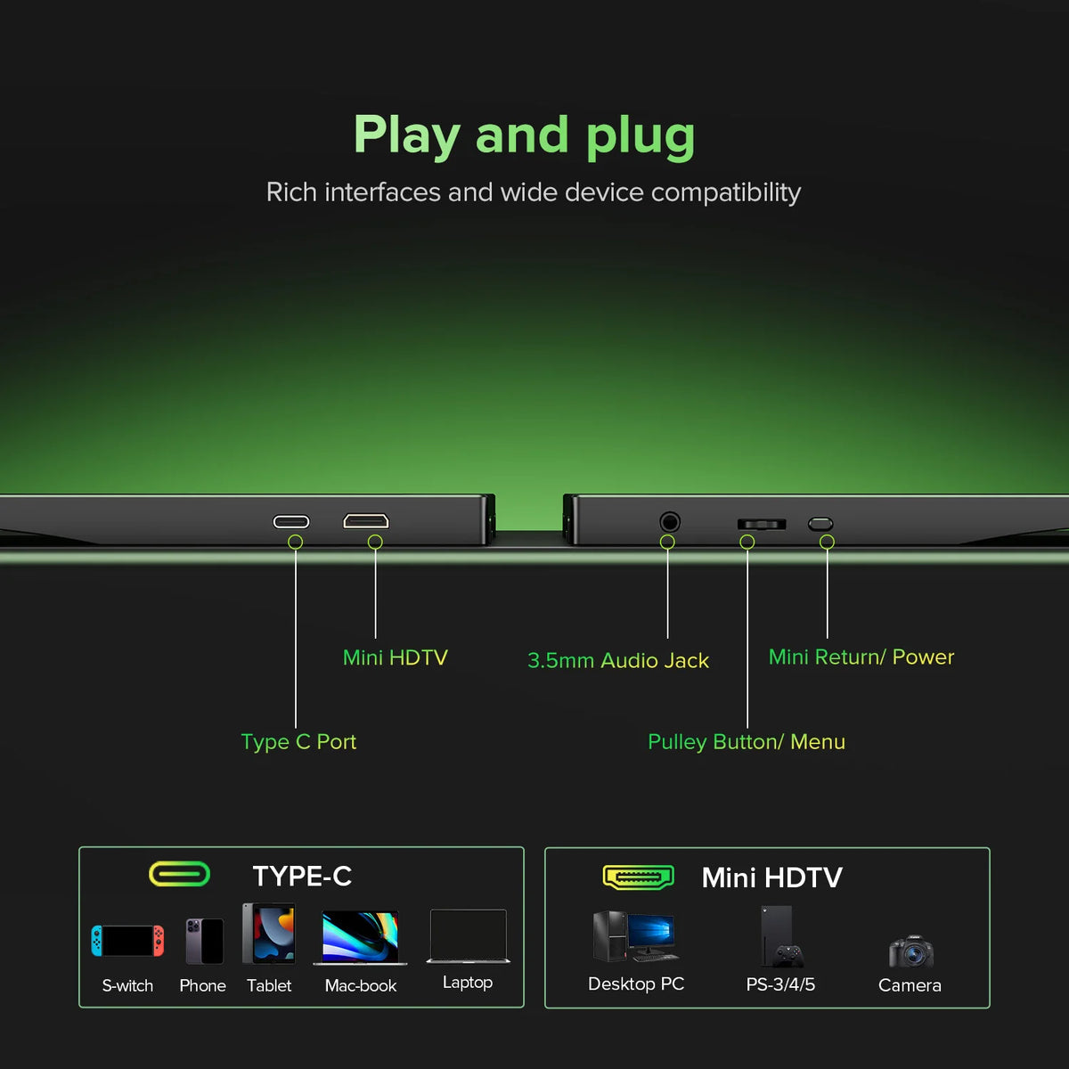 UPERFECT Portable Monitor — view 6
