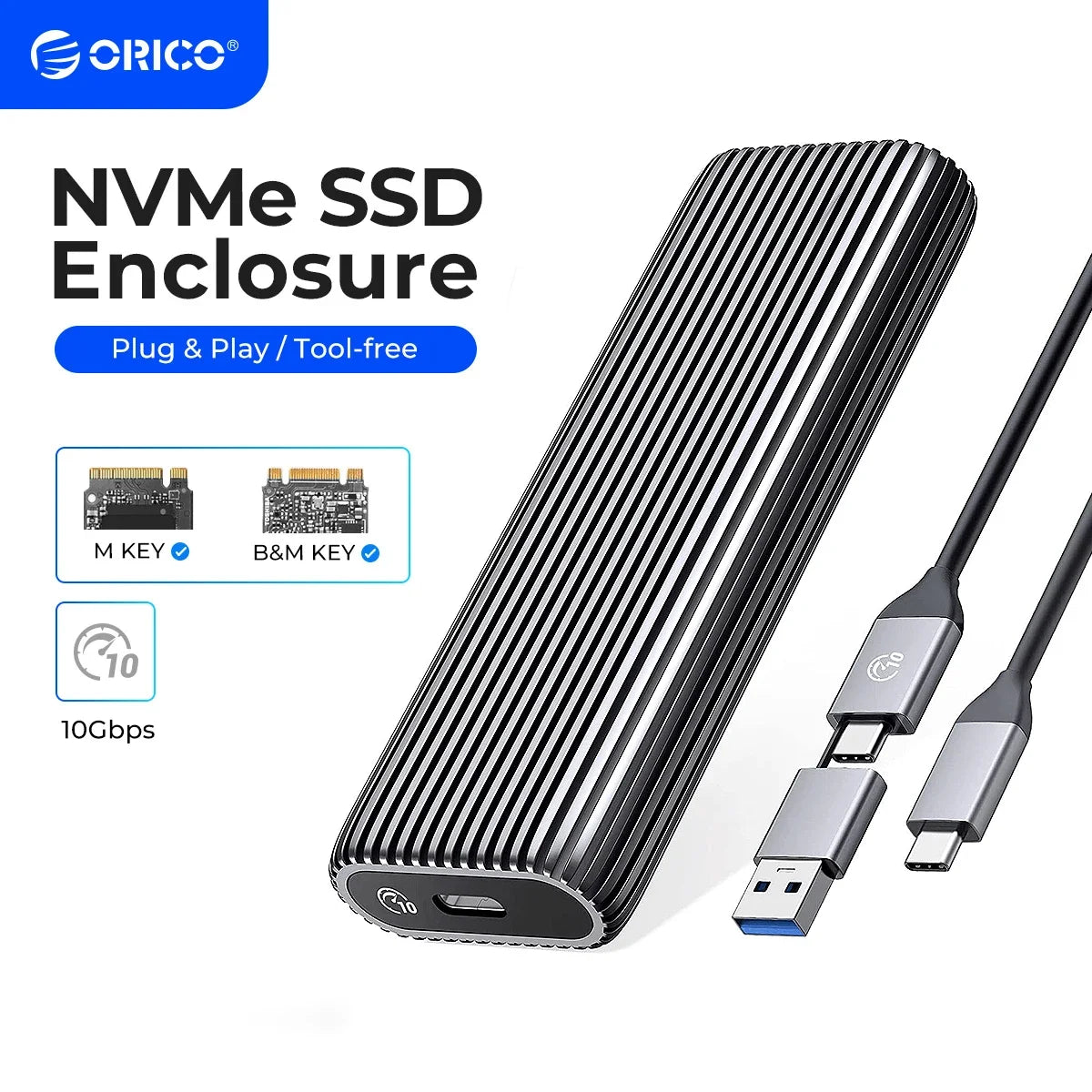 ORICO NVMe Enclosure — view 2