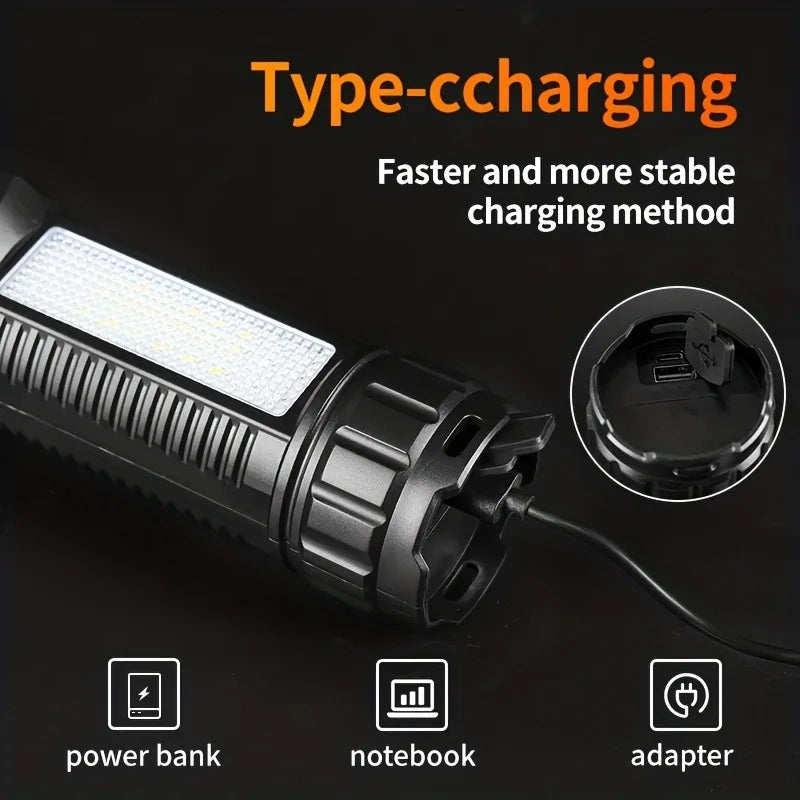 Rechargeable Zoom Flashlight — view 4