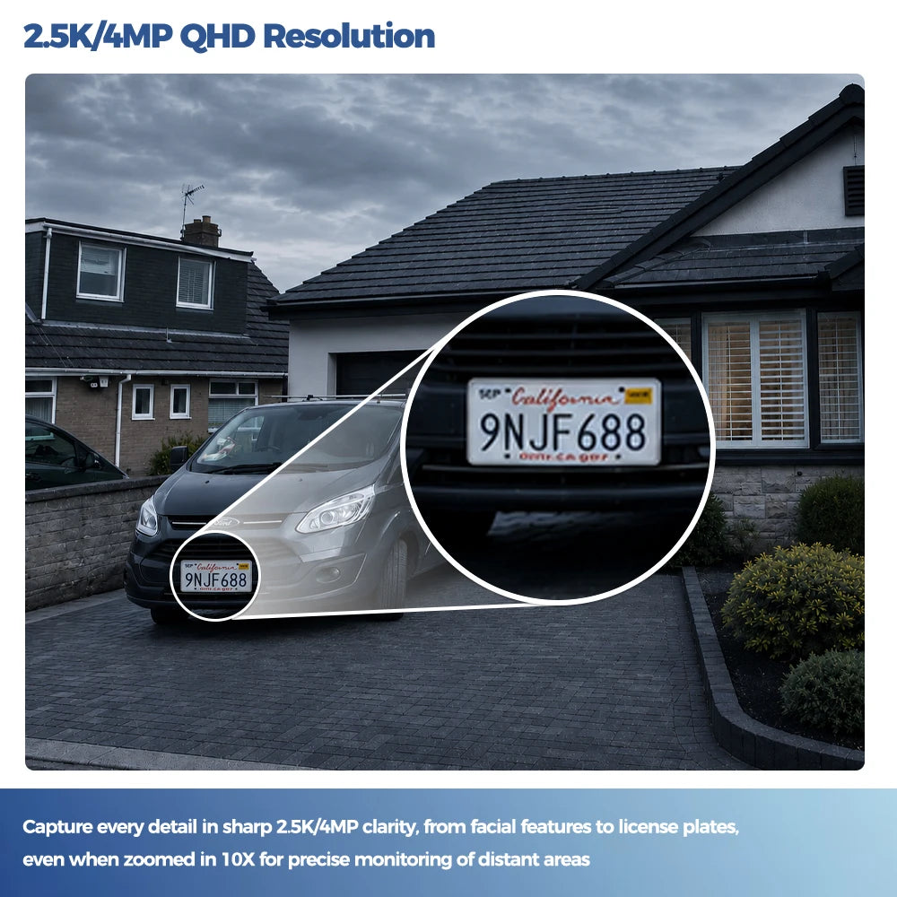 Solar Security Camera 2.5K — view 2