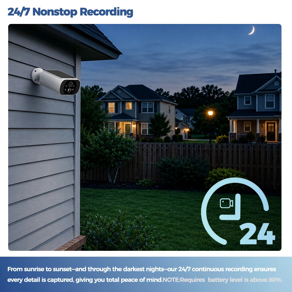 Solar Security Camera 2.5K — view 3