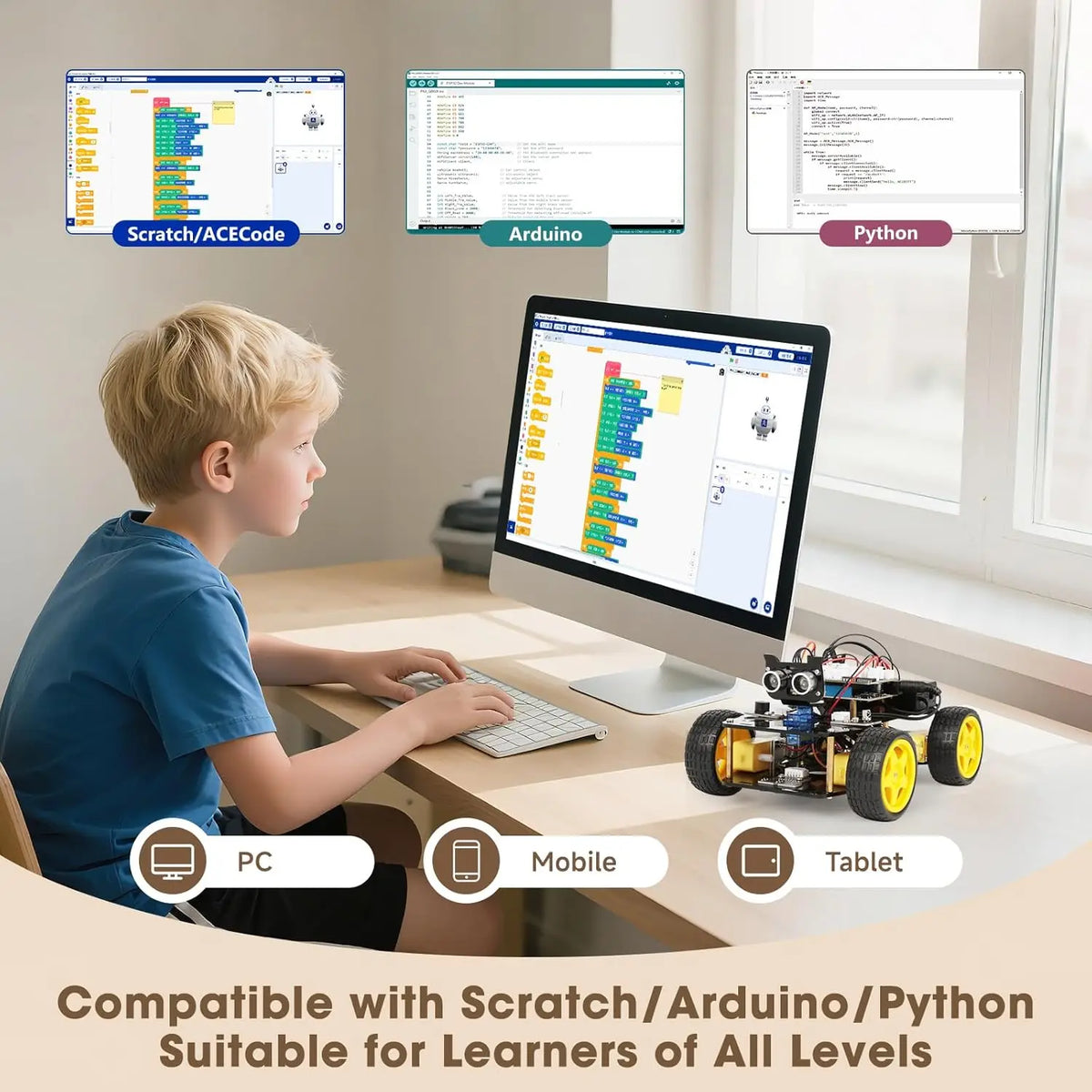 ACEBOTT Smart Robot Car Kit — view 4
