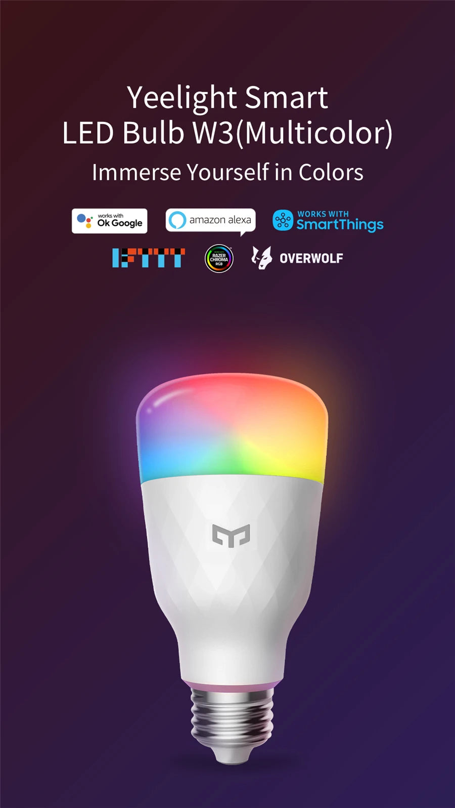 Yeelight W3 Smart Color Bulb — view 2