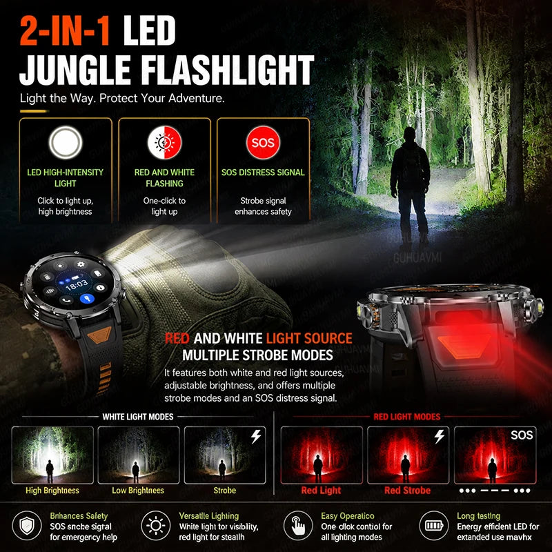 Rugged GPS Smartwatch — view 4